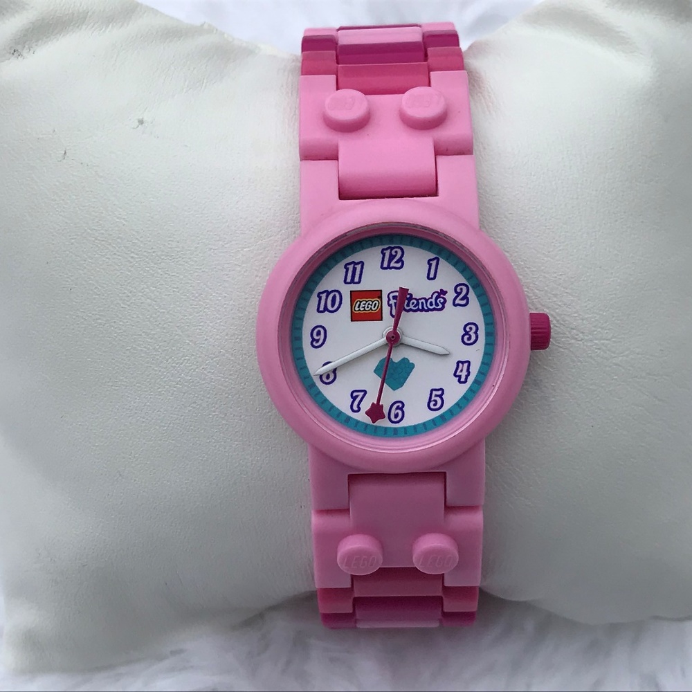 Lego Friends Girl Watch Pink Purple Analog Wrist - Picture 7 of 8